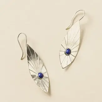 India Earrings - Bairavi Full Moon Drop