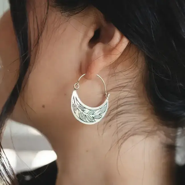 Earrings - Patra Vine Hoop