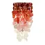 Capiz Chime - Ombre Claret