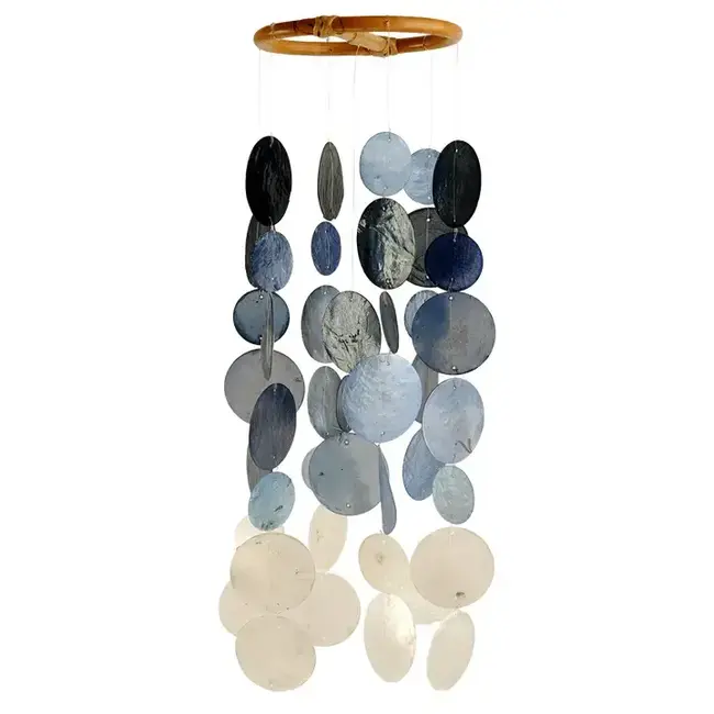 Capiz Chime - Ombre Indigo