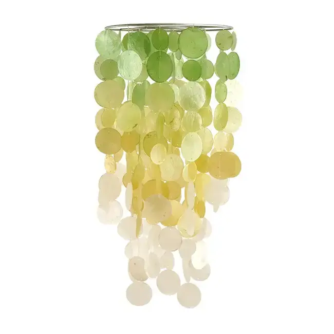 Capiz Chime - Ombre Avocado