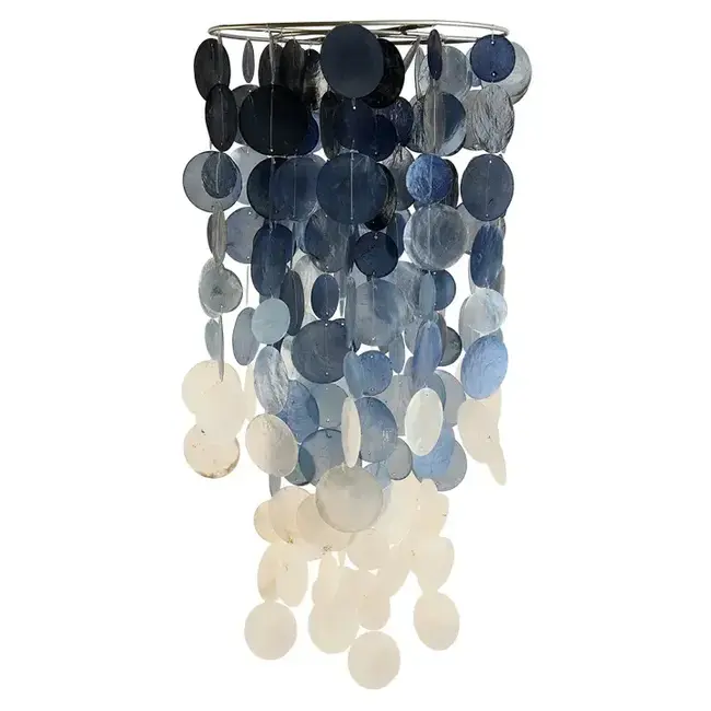 Capiz Chime - Ombre Indigo