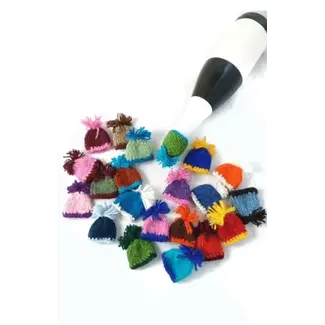 Nepal Bottle Topper - Tiny Knit Hat