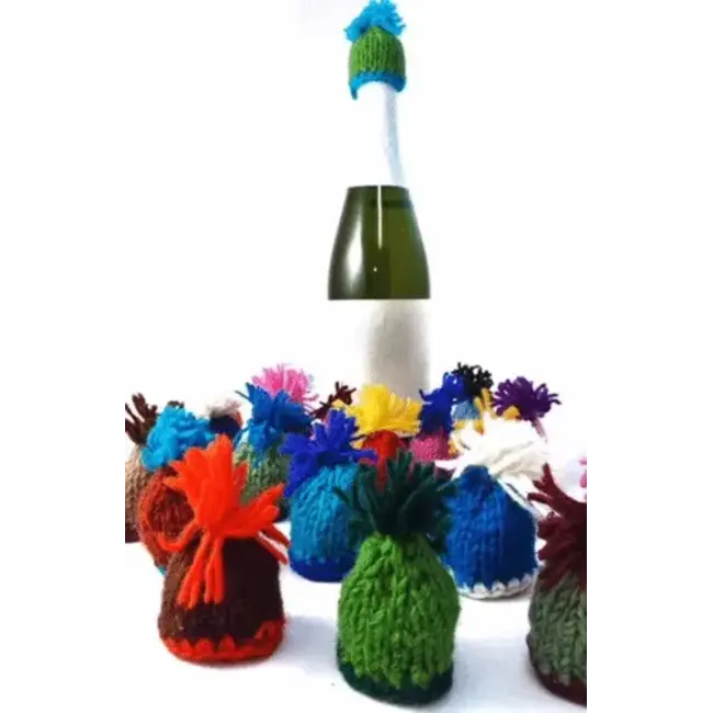 Bottle Topper - Tiny Knit Hat