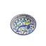 Bowl - Cereal, Ceramic Blue Fish