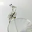 Cocktail Stirrer - Blown Glass Parrot
