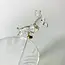 Cocktail Stirrer - Blown Glass Parrot