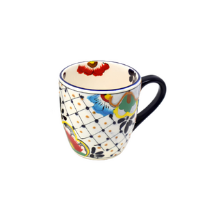 Mexico Coffee Mug - Encantada Dots & Flowers