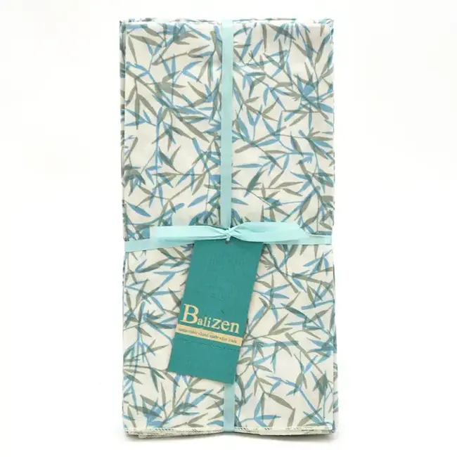 Napkin - Set of 4, Cotton, Bamboo Pattern