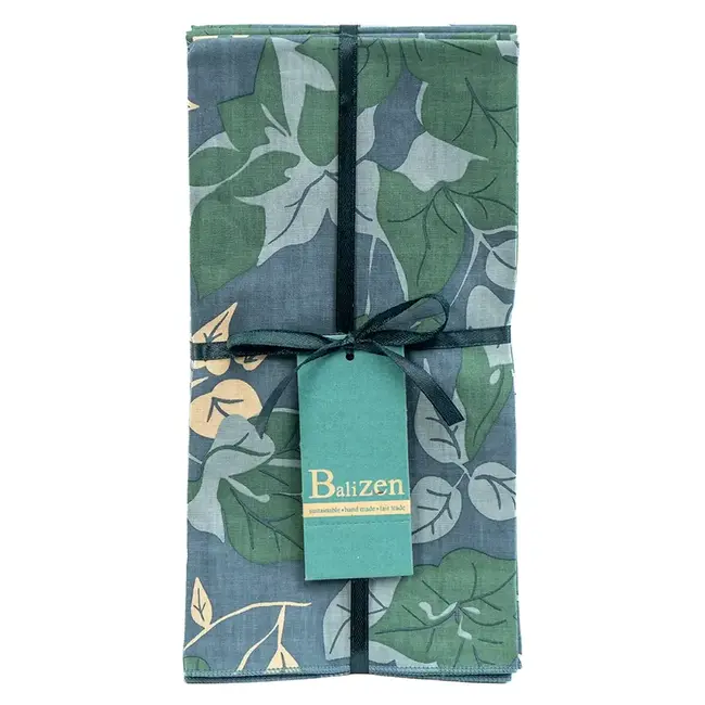 Napkin - Set of 4, Cotton, Bougainvillea Pattern