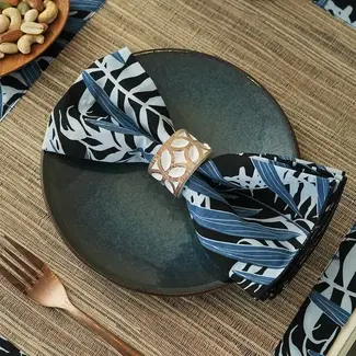 Indonesia Napkin - Cotton Palm Leaf (Set of 4)