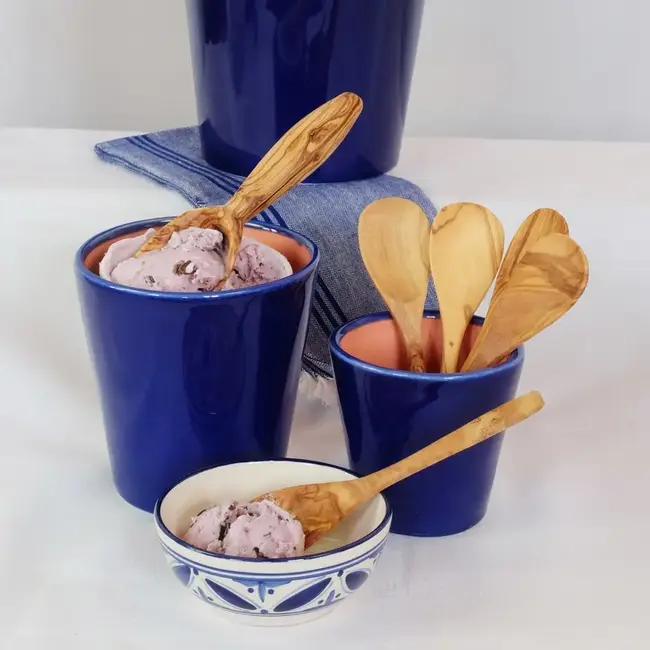 Olivewood Ice Cream Spoon