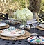 Plate - Dinner Encantada Dots and Flowers