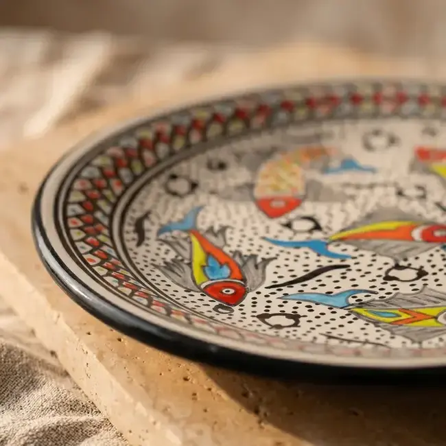 Plate - Dinner Rainbow Fish