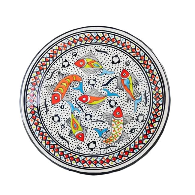 Plate - Dinner Rainbow Fish