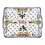 Platter - Divided Encantada Dots & Flowers