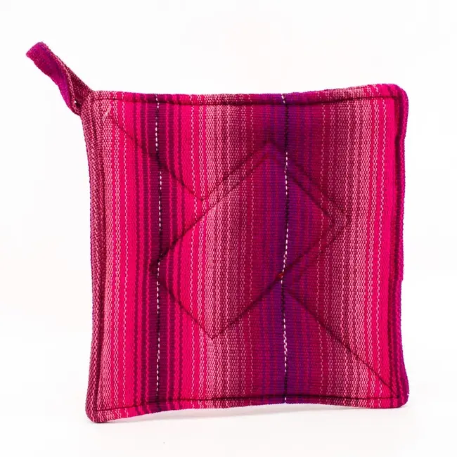 Potholder - Colourful Woven