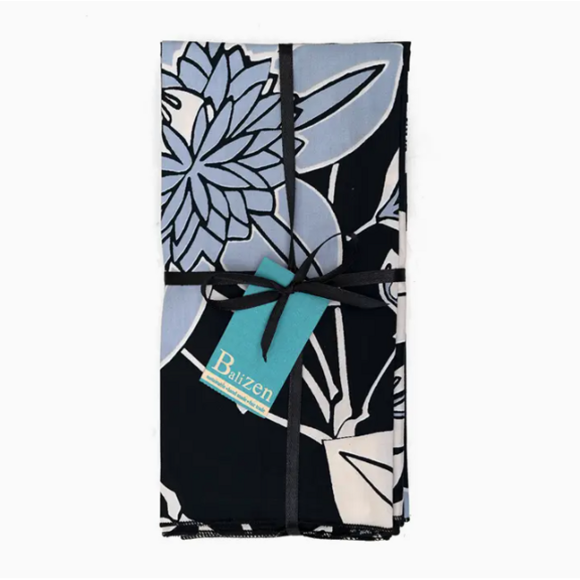 Napkin - Cotton Palm Passionflower (Set of 4)