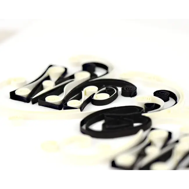 Quilling Card - Mr. & Mrs.