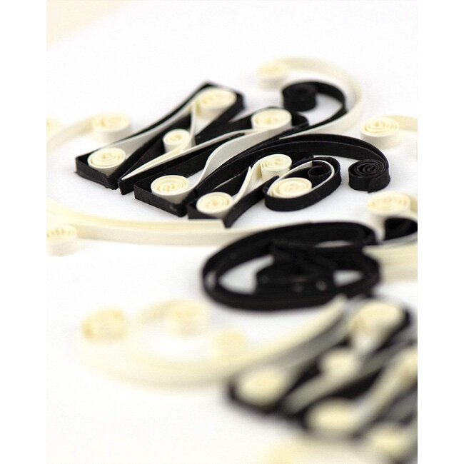 Quilling Card - Mr. & Mrs.