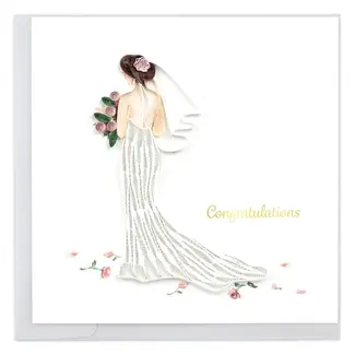 Vietnam Quilling Card - Bride-to-be