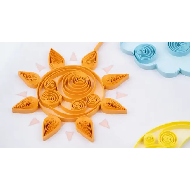 Quilling Card - Night Sky Baby