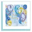 Quilling Card - Birthday Balloons & Stars