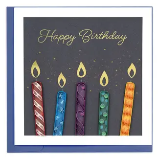Vietnam Quilling Card - Make-a-Wish Birthday Candles