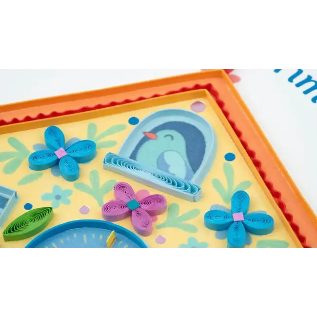 Quilling Card - Cuckoo Clock Birthday