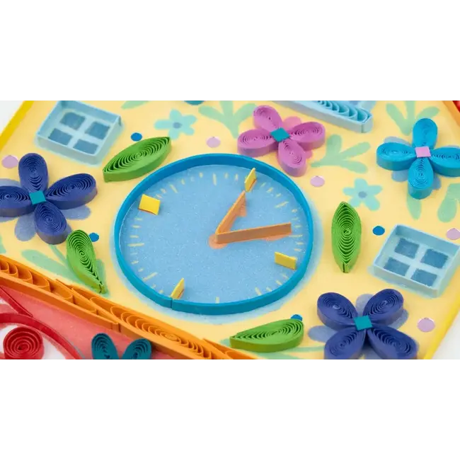 Quilling Card - Cuckoo Clock Birthday