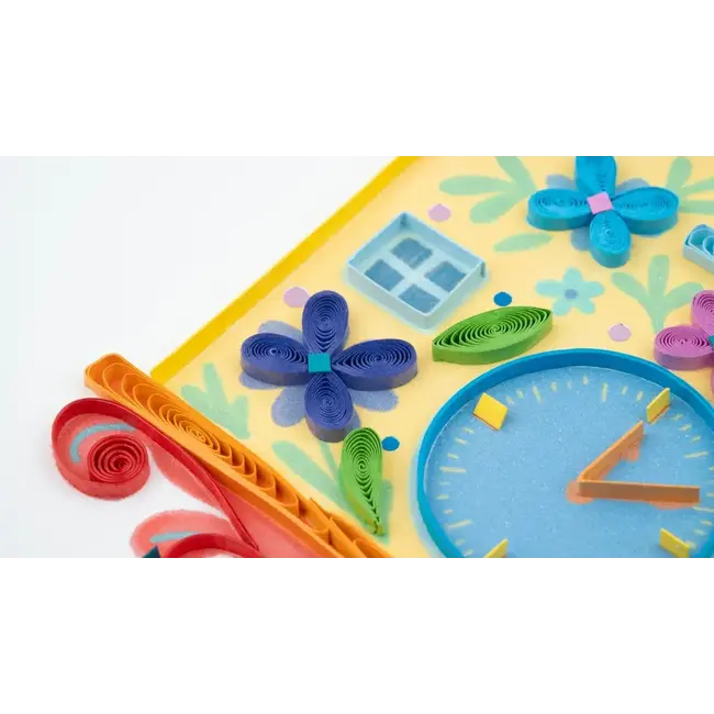 Quilling Card - Cuckoo Clock Birthday