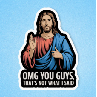 Canada Sticker - Disappointed Jesus