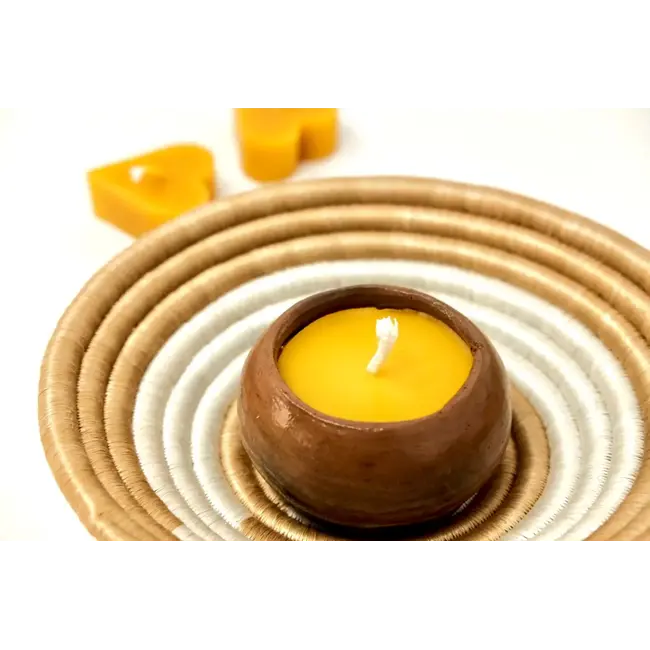 Candle - Clay Pinch Pot