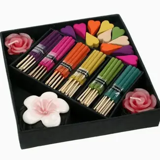 Indonesia Incense & Candle Gift Set