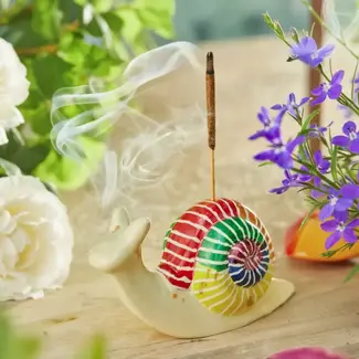 Kenya Incense Holder - Rainbow Snail