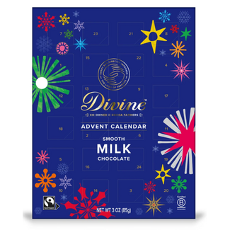 Ghana Divine Chocolate Advent Calendar 85g Milk