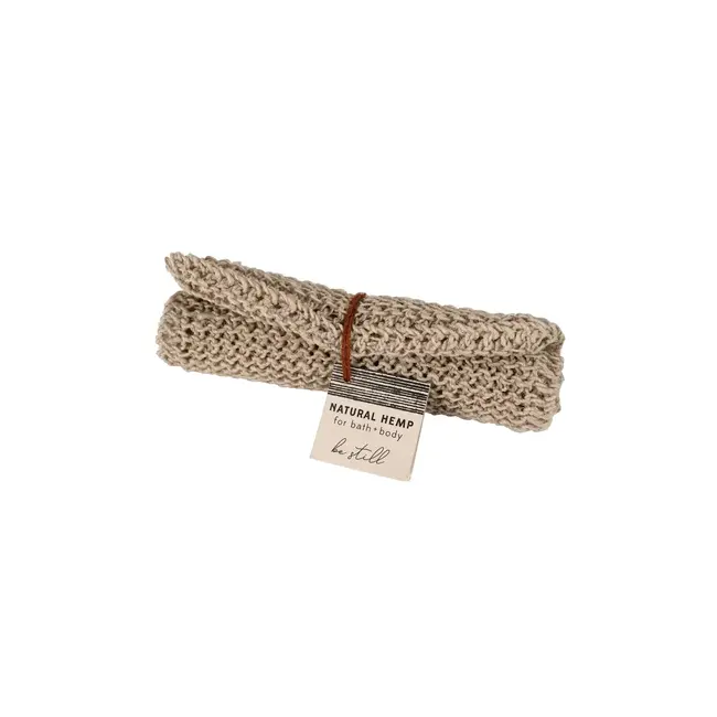 Washcloth - Be Still Hemp