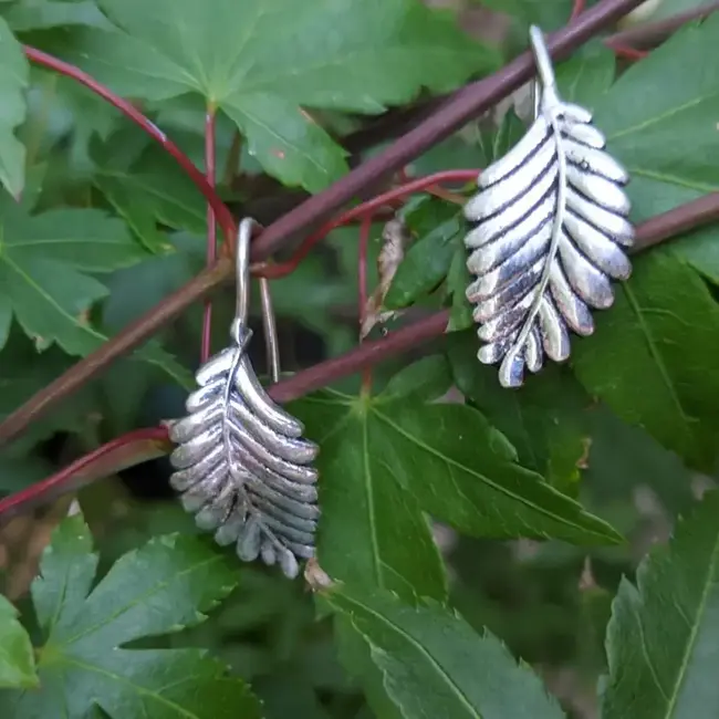 Earrings - Leaves Ear Climbers