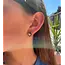 Earrings - Sun Studs Silver-Coloured