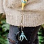 Keychain - Beaded Octopus