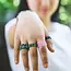 Ring - Beaded Thin