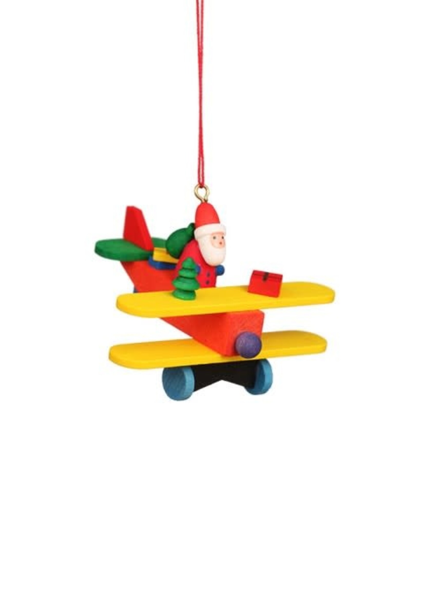 Christian Ulbricht 10-0865 Ulbricht Ornament - Santa On Plane