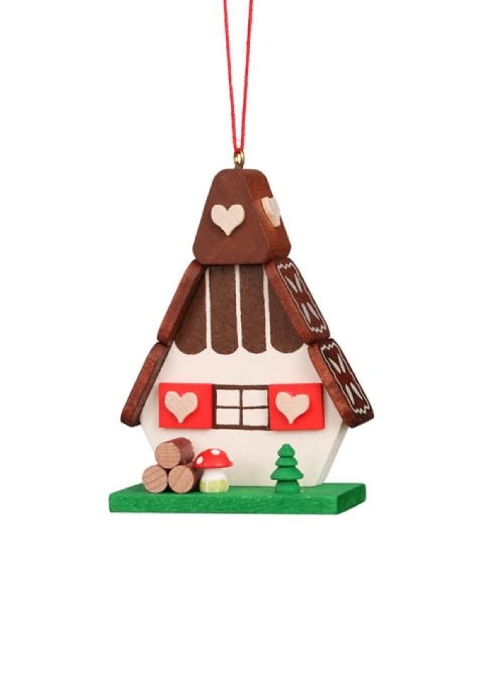 Christian Ulbricht 10-0052 Ulbricht Ornament-Gingerbread House 2.80 inches