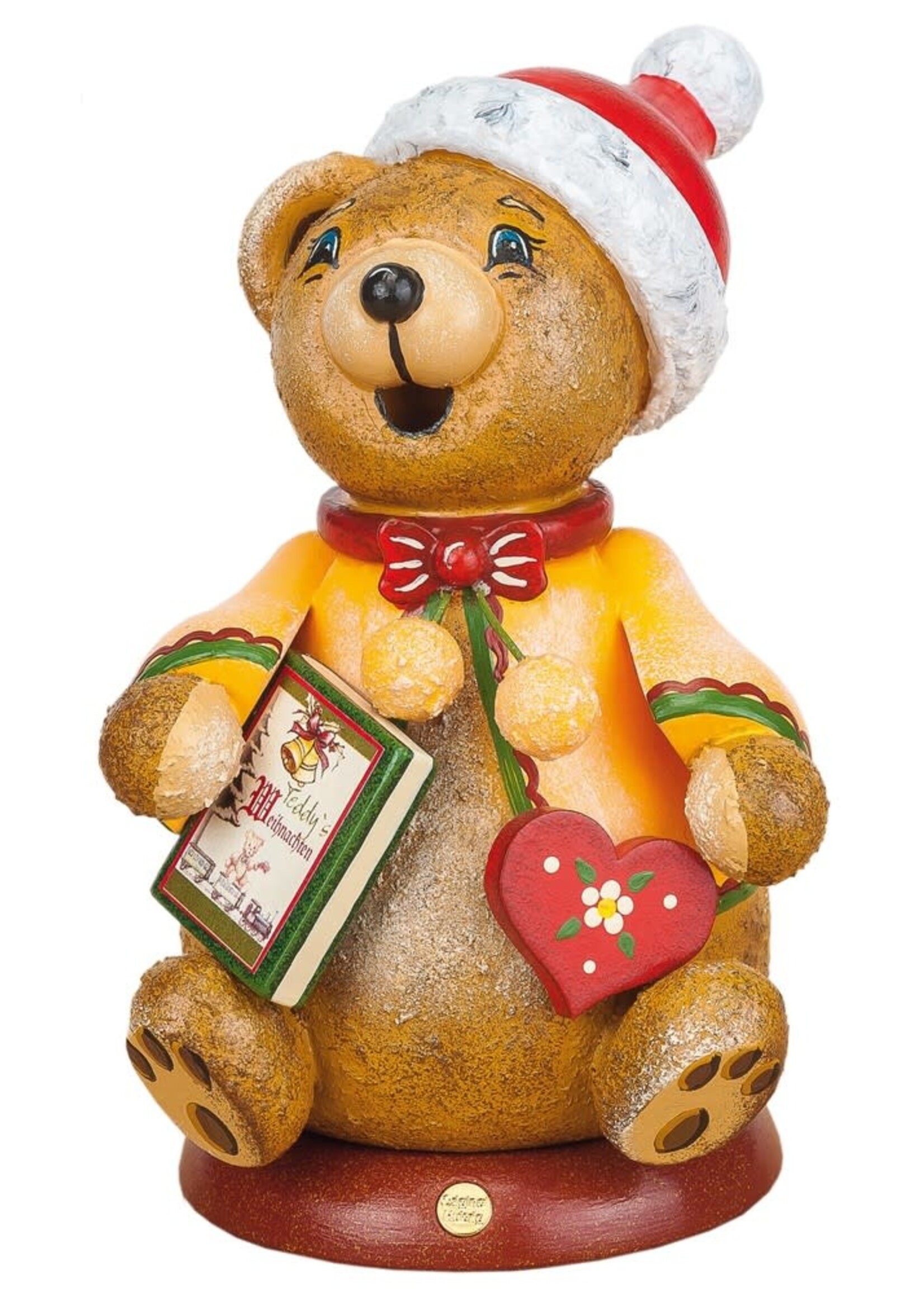 Hubrig 105h1301 Smoker-Teddy's Christmas Story  14cm