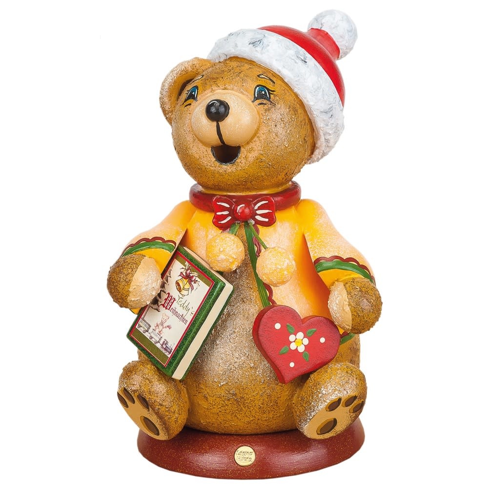 Hubrig 105h1301 Smoker-Teddy's Christmas Story  14cm