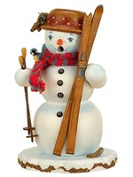 Hubrig 105h4002 Hubrig Smoker Winter Children Snowman Skier 20 cm