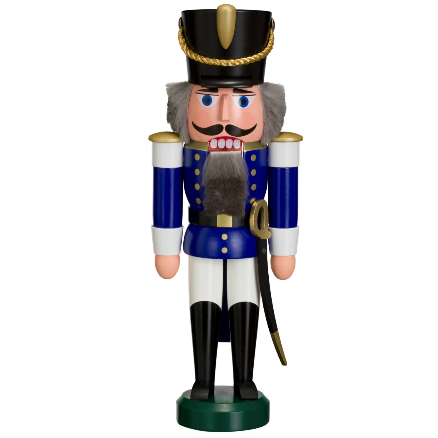 113022 Hussar Nutcracker (Blue) Nutcracker Museum Store