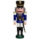 Seiffener Volkskunst eG 11302/2 Nutcracker - Hussar (Blue) - 11 inches