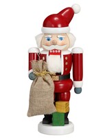 Seiffener Volkskunst eG 11460 Nutcracker - Santa (Small)  8.3 inches