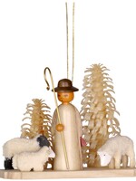 199-470N - Shepherd with Sheep Ornament
